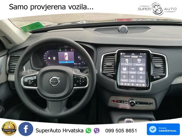 Volvo XC90 2.0 B5 Diesel AWD Automatic ACC+HEAD+4xGR SJED+360+PANO