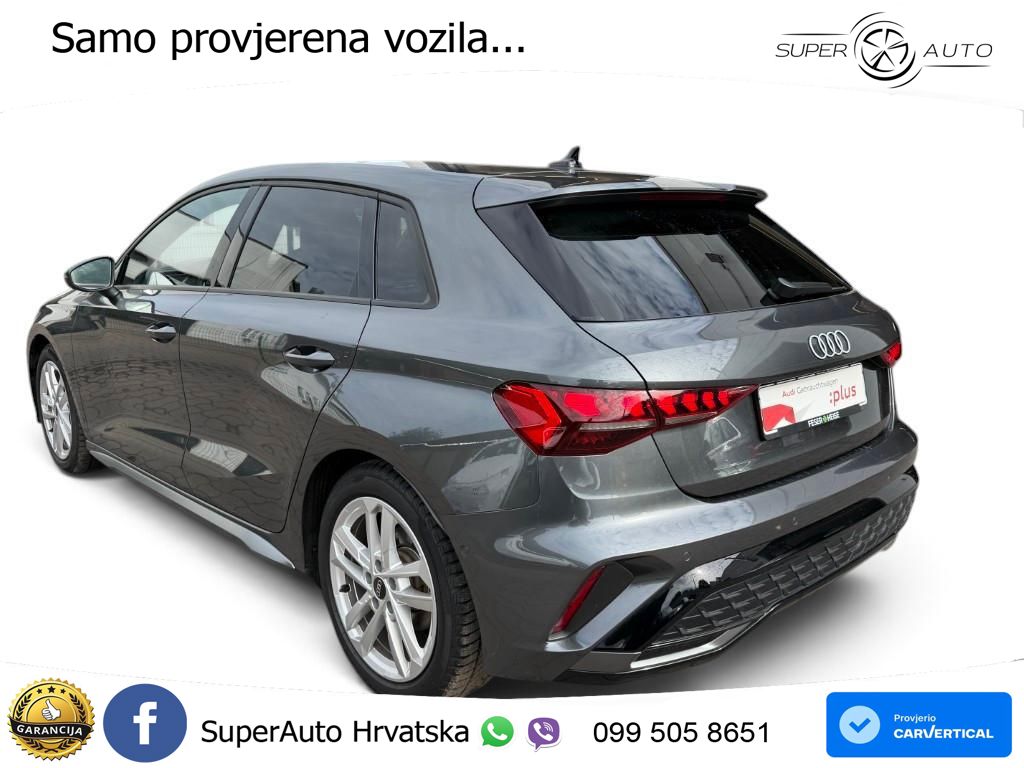 Audi A3 35 TFSI (150 KS) S tronic LED+GR SJED+ACC