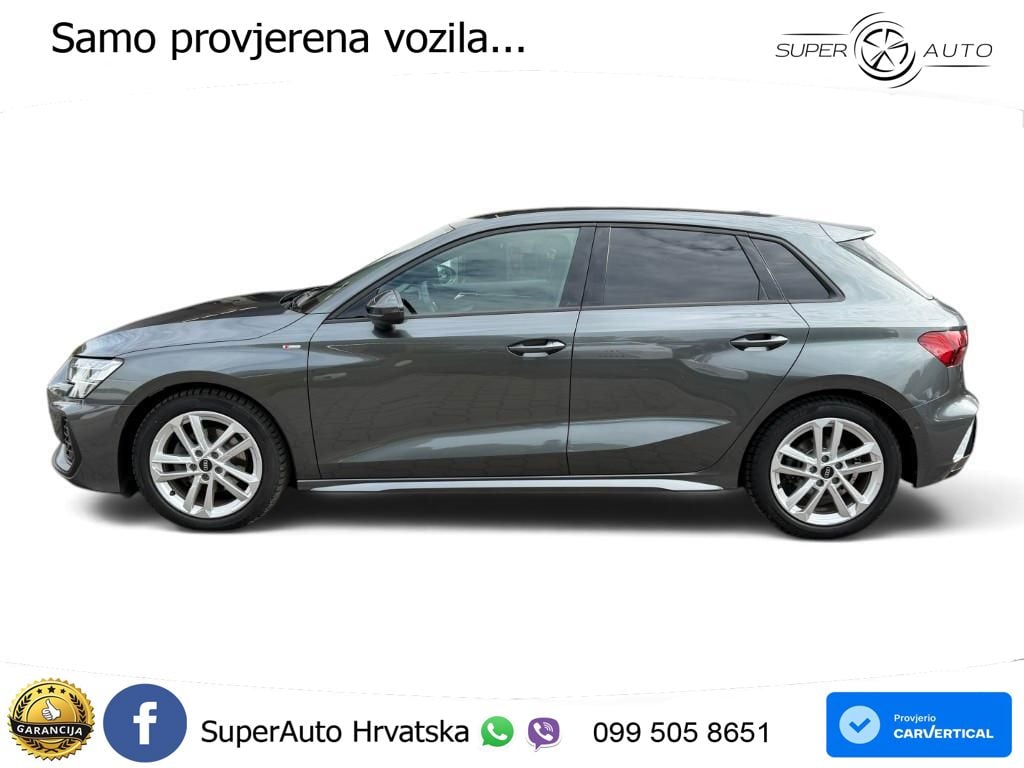 Audi A3 35 TFSI (150 KS) S tronic LED+GR SJED+ACC