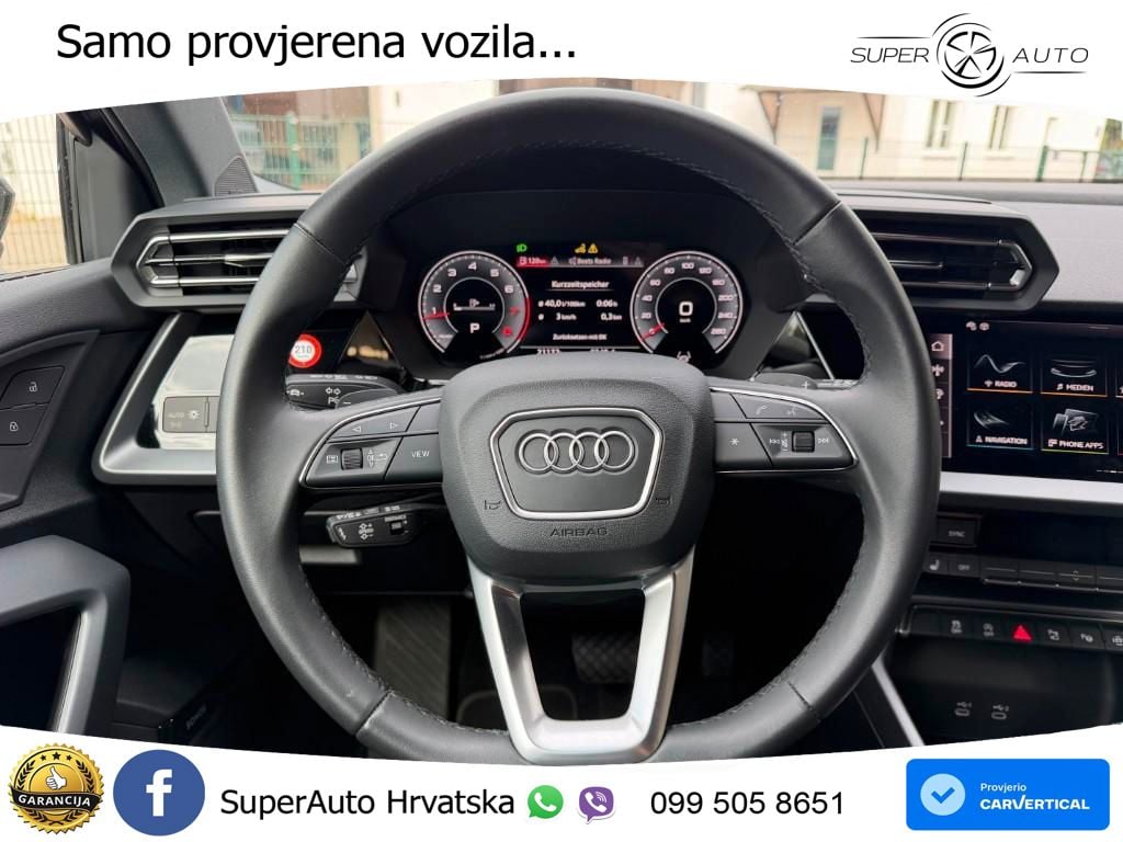 Audi A3 35 TFSI (150 KS) S tronic LED+GR SJED+ACC