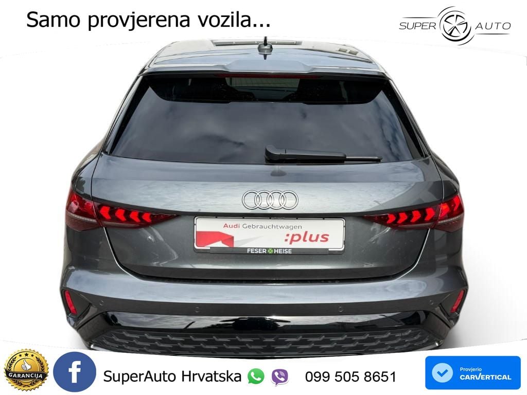 Audi A3 35 TFSI (150 KS) S tronic LED+GR SJED+ACC