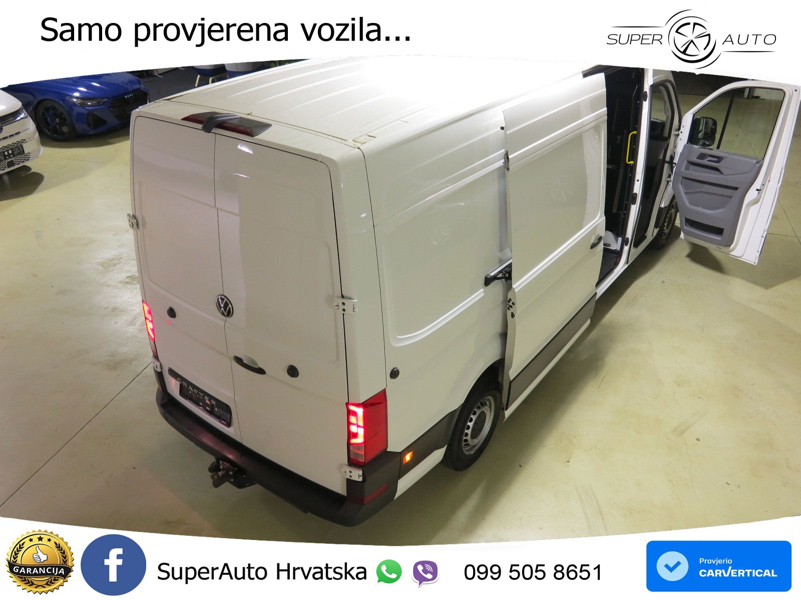 Volkswagen Crafter Kasten 35 TDI2.0 SCR Lang+Hoch FWD AHK 140 KS