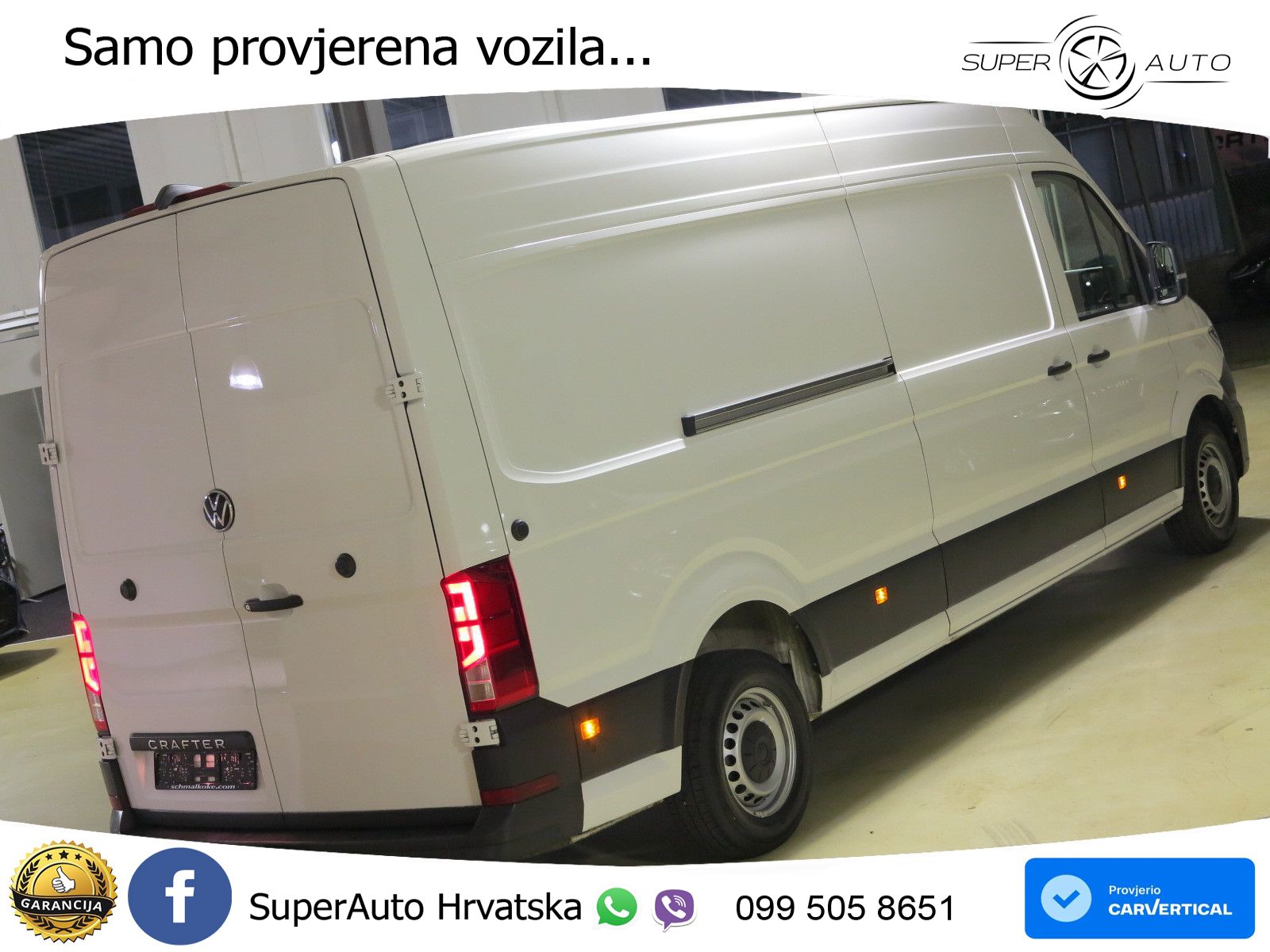Volkswagen Crafter Kasten 35 TDI2.0 SCR Lang+Hoch FWD AHK 140 KS