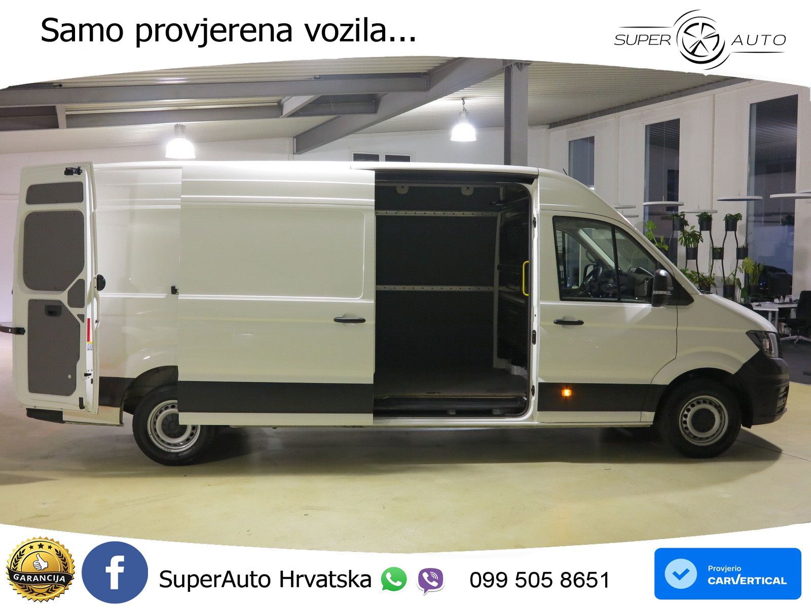 Volkswagen Crafter Kasten 35 TDI2.0 SCR Lang+Hoch FWD AHK 140 KS