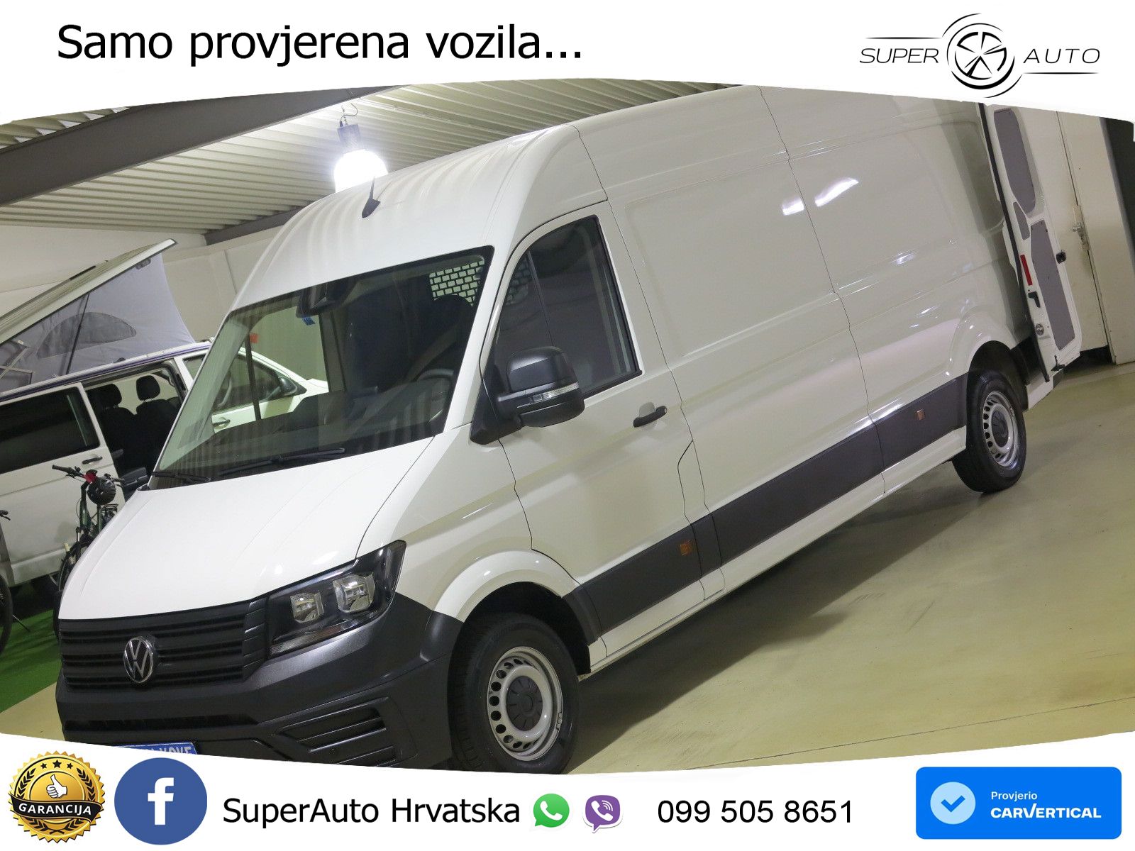 Volkswagen Crafter Kasten 35 TDI2.0 SCR Lang+Hoch FWD AHK 140 KS
