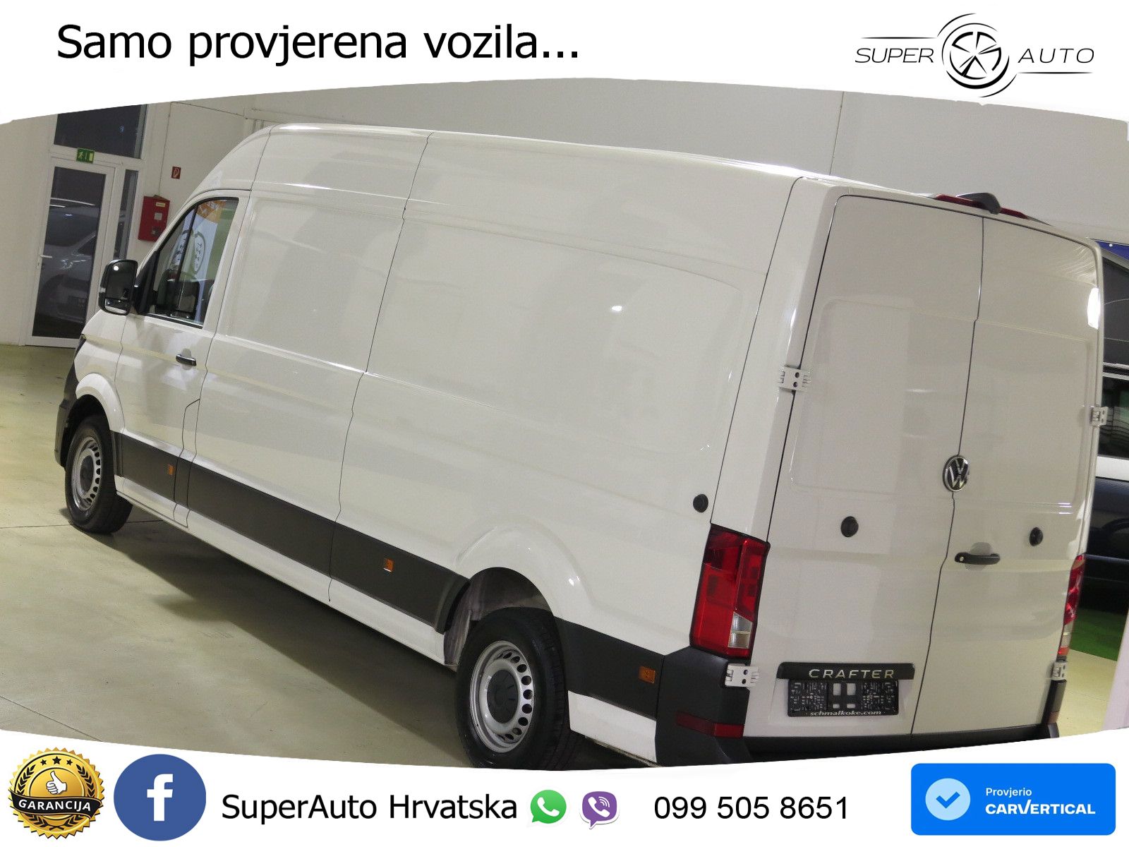 Volkswagen Crafter Kasten 35 TDI2.0 SCR Lang+Hoch FWD AHK 140 KS