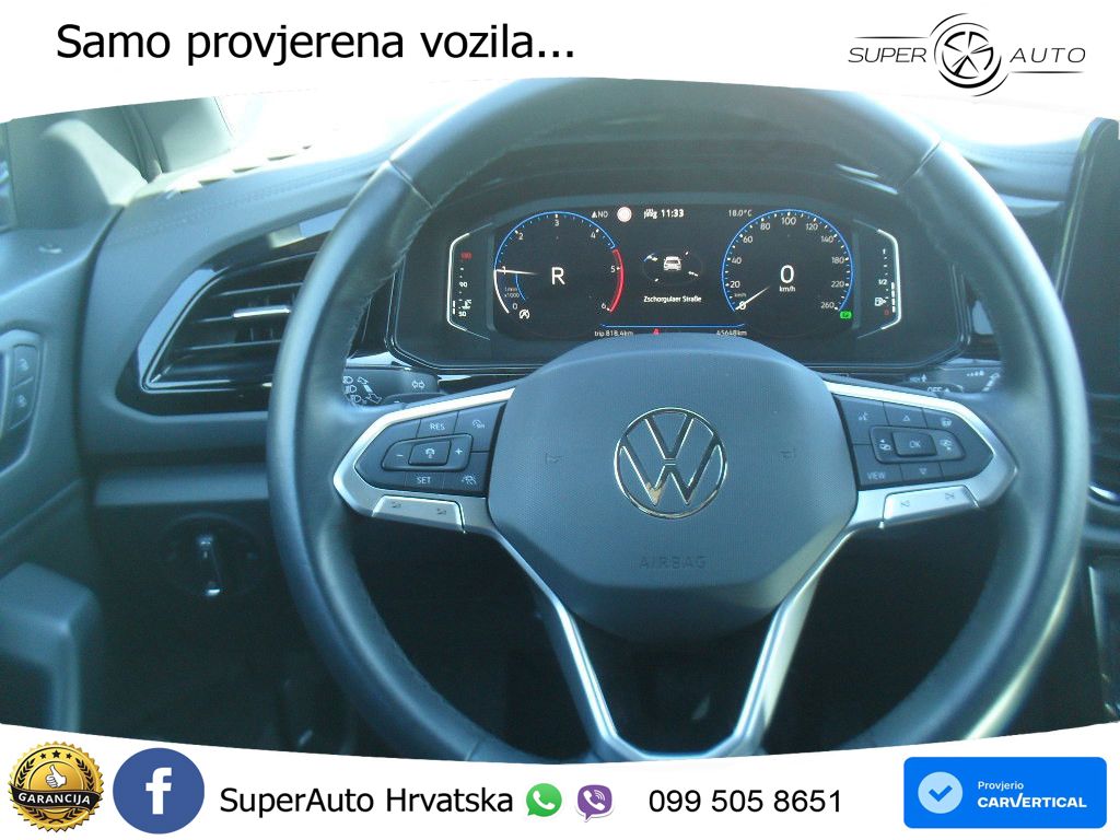Volkswagen T-Roc 2.0 TDI (150 KS) DSG LED+GR SJED+ACC