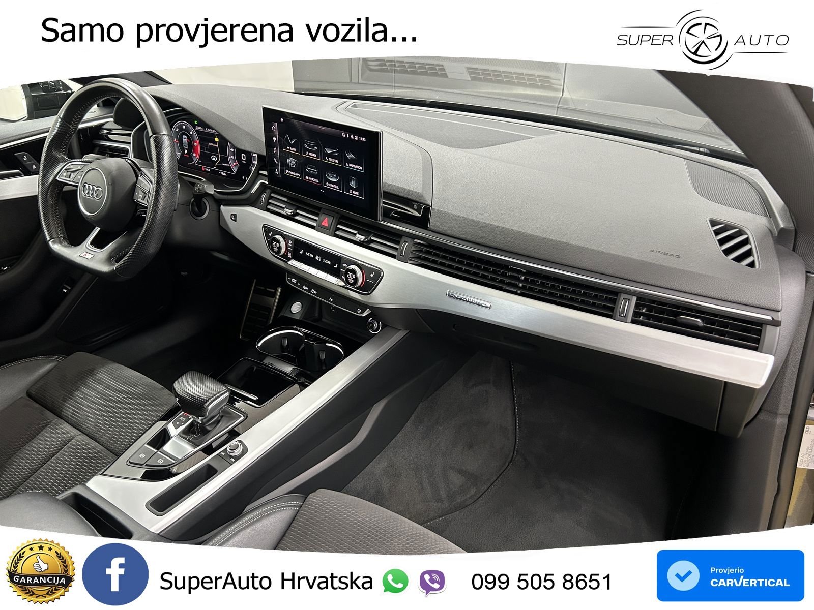 Audi A5 Sportback 40 TDI (190 KS) quattro ultra S tronic S line MATRIX+GR SJED+KAM