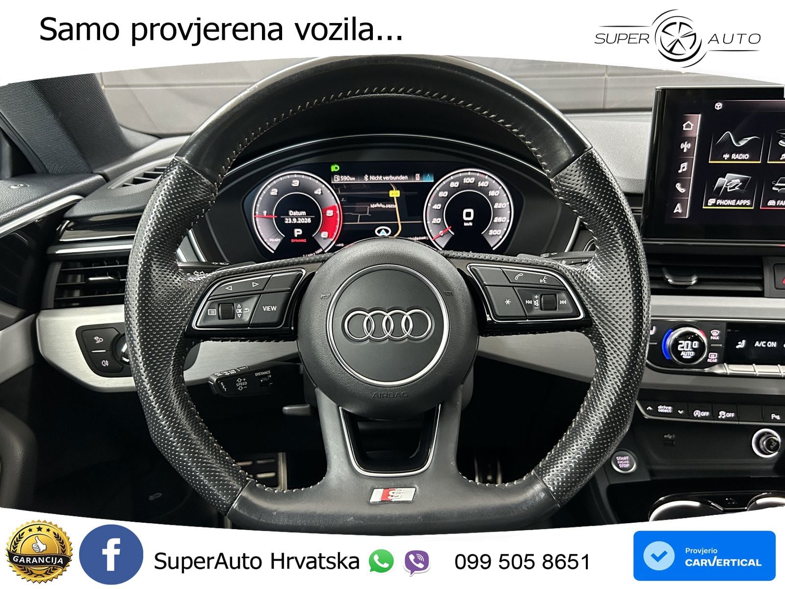 Audi A5 Sportback 40 TDI (190 KS) quattro ultra S tronic S line MATRIX+GR SJED+KAM