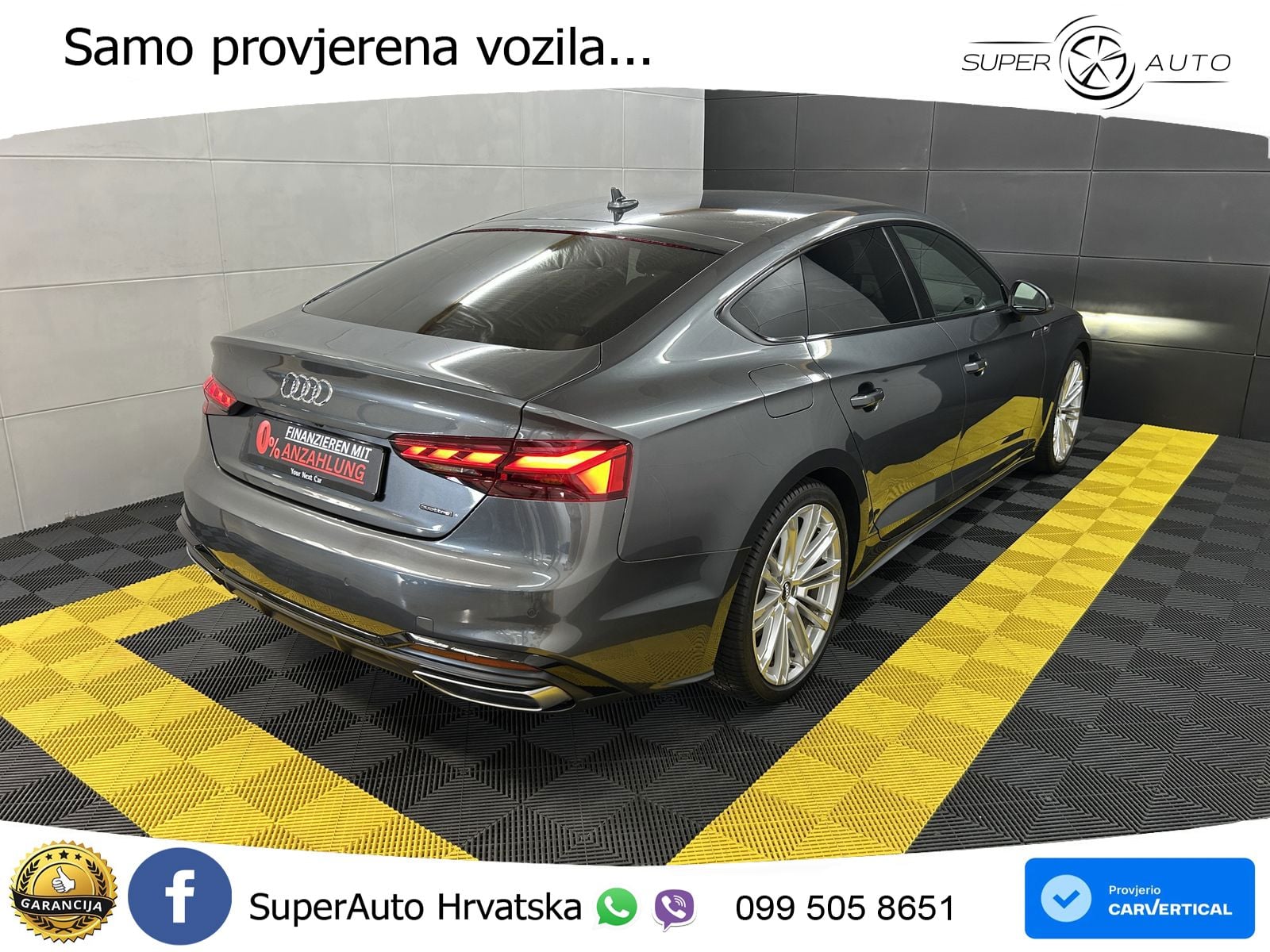 Audi A5 Sportback 40 TDI (190 KS) quattro ultra S tronic S line MATRIX+GR SJED+KAM