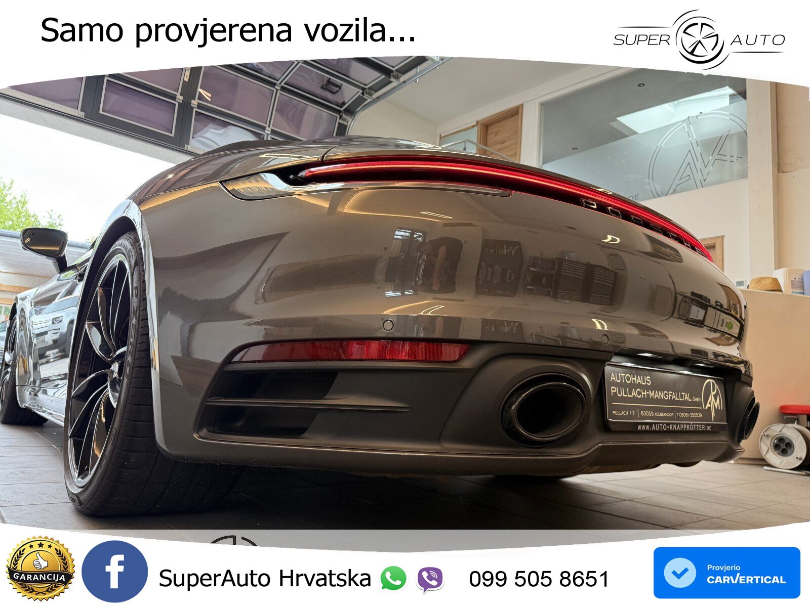 Porsche 911 Carrera 4S 3.0 (450 KS) PDK MATRIX+GR SJED+KAM