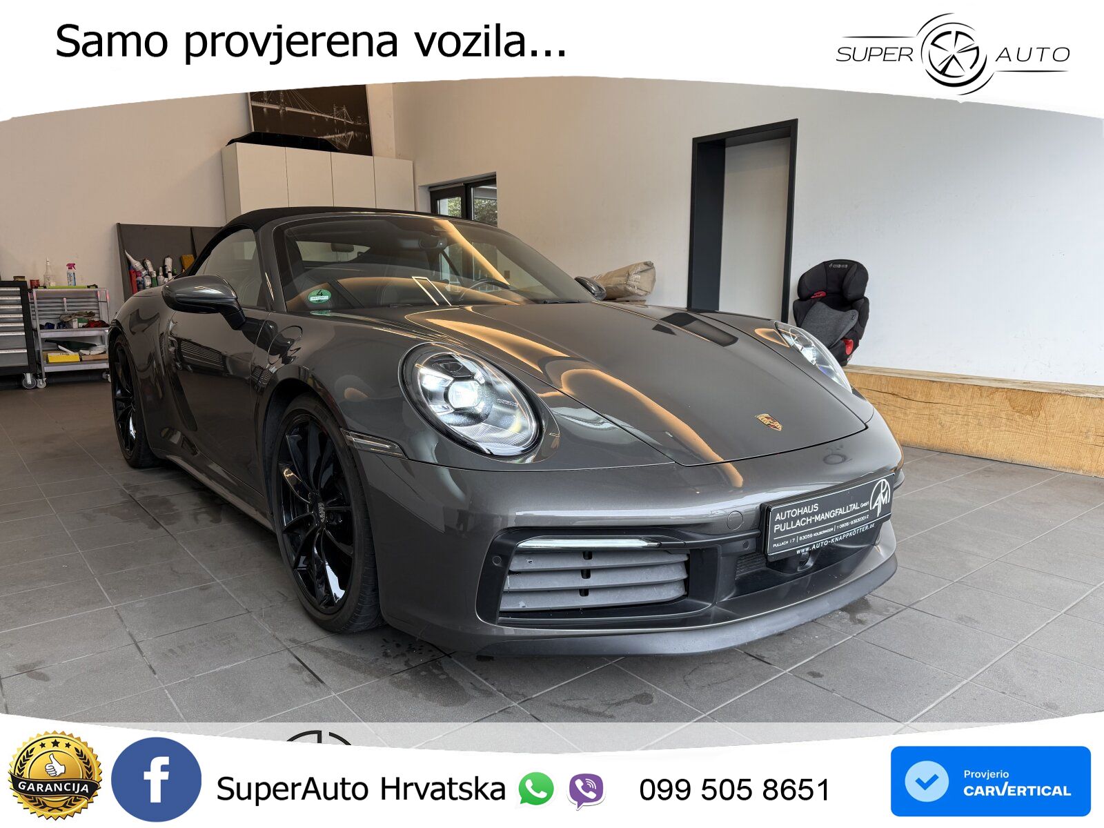 Porsche 911 Carrera 4S 3.0 (450 KS) PDK MATRIX+GR SJED+KAM