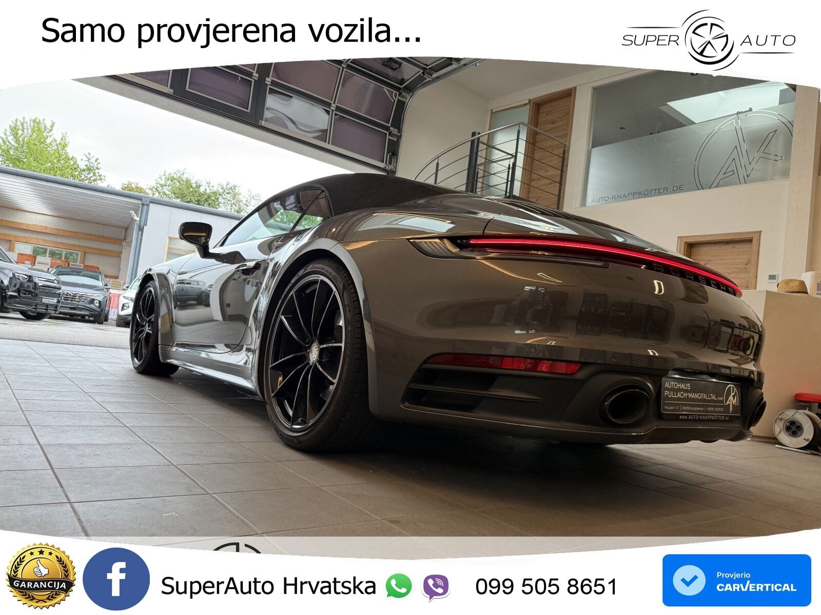 Porsche 911 Carrera 4S 3.0 (450 KS) PDK MATRIX+GR SJED+KAM