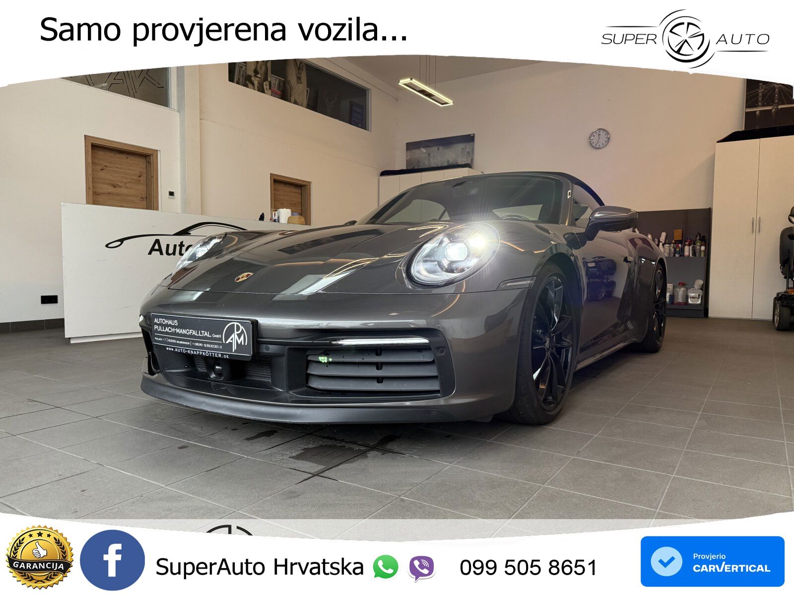Porsche 911 Carrera 4S 3.0 (450 KS) PDK MATRIX+GR SJED+KAM
