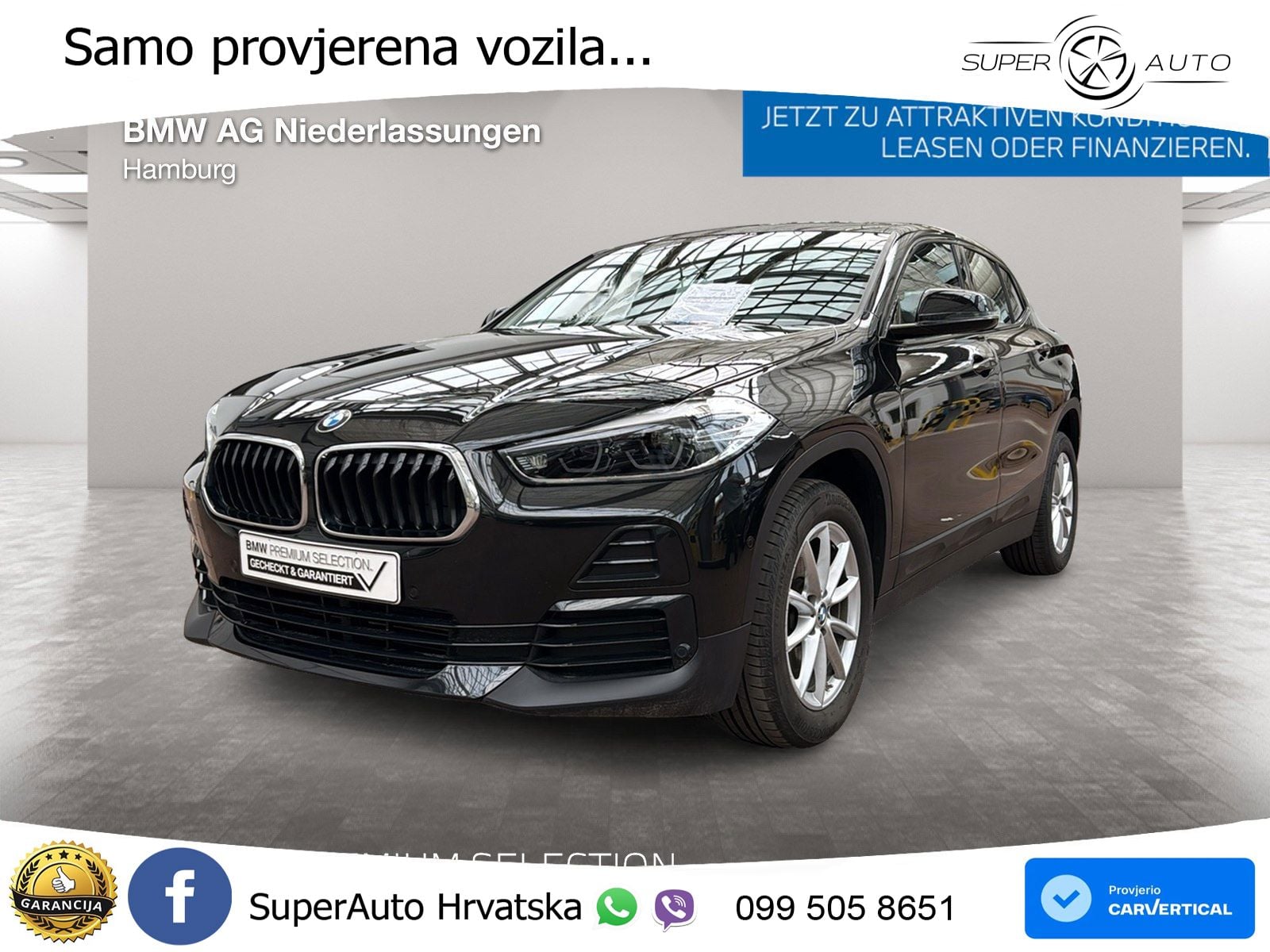 BMW X2 sDrive18i Manual LED+GR SJED+ACC
