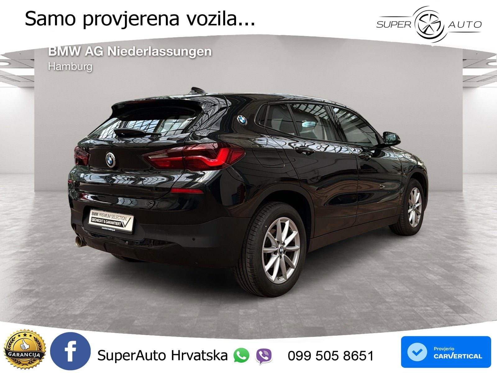 BMW X2 sDrive18i Manual LED+GR SJED+ACC
