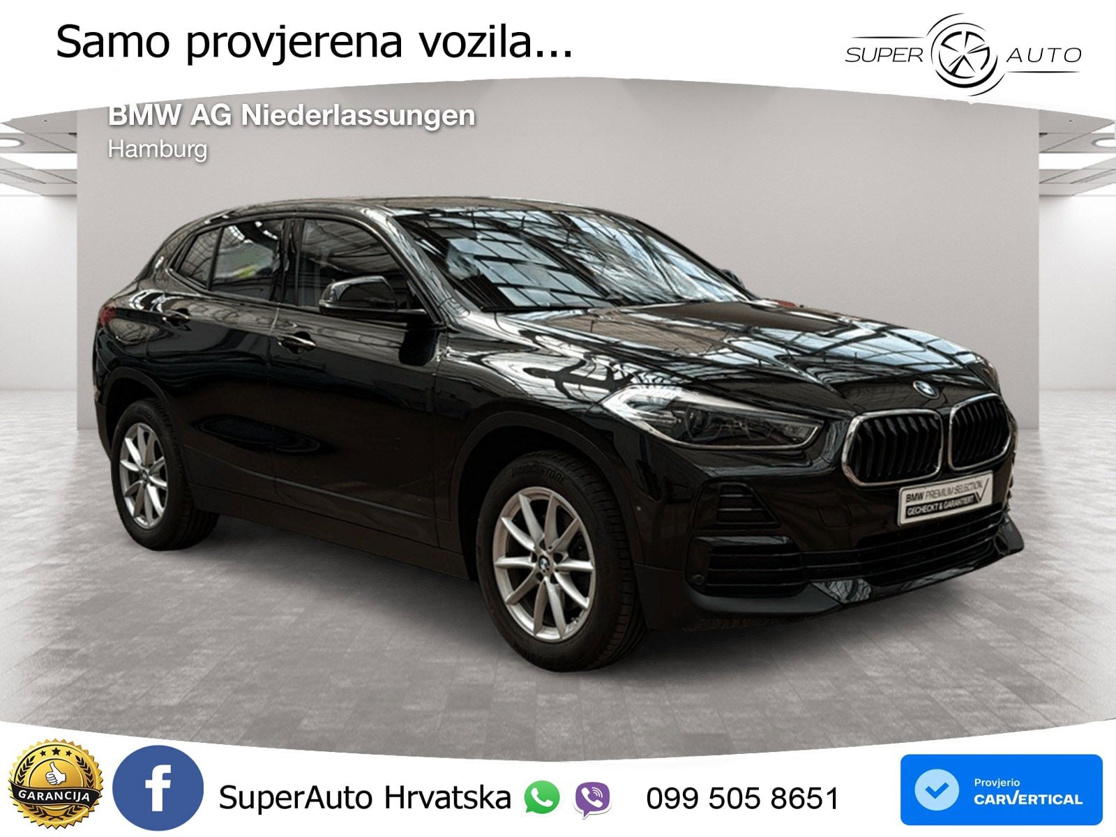 BMW X2 sDrive18i Manual LED+GR SJED+ACC