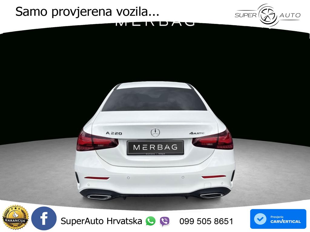 Mercedes-Benz A 220 4MATIC 8G-DCT LED+GR SJED+ACC