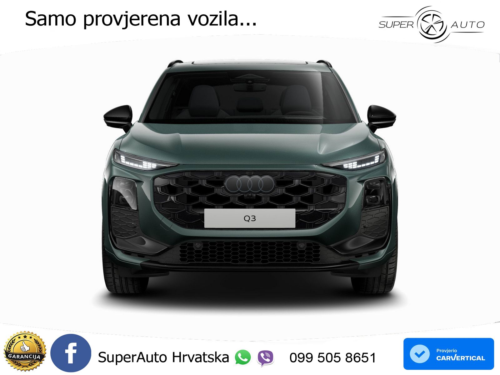 Audi Q3 1.5 TFSI (150 KS) S tronic S line MATRIX+GR SJED+KAM