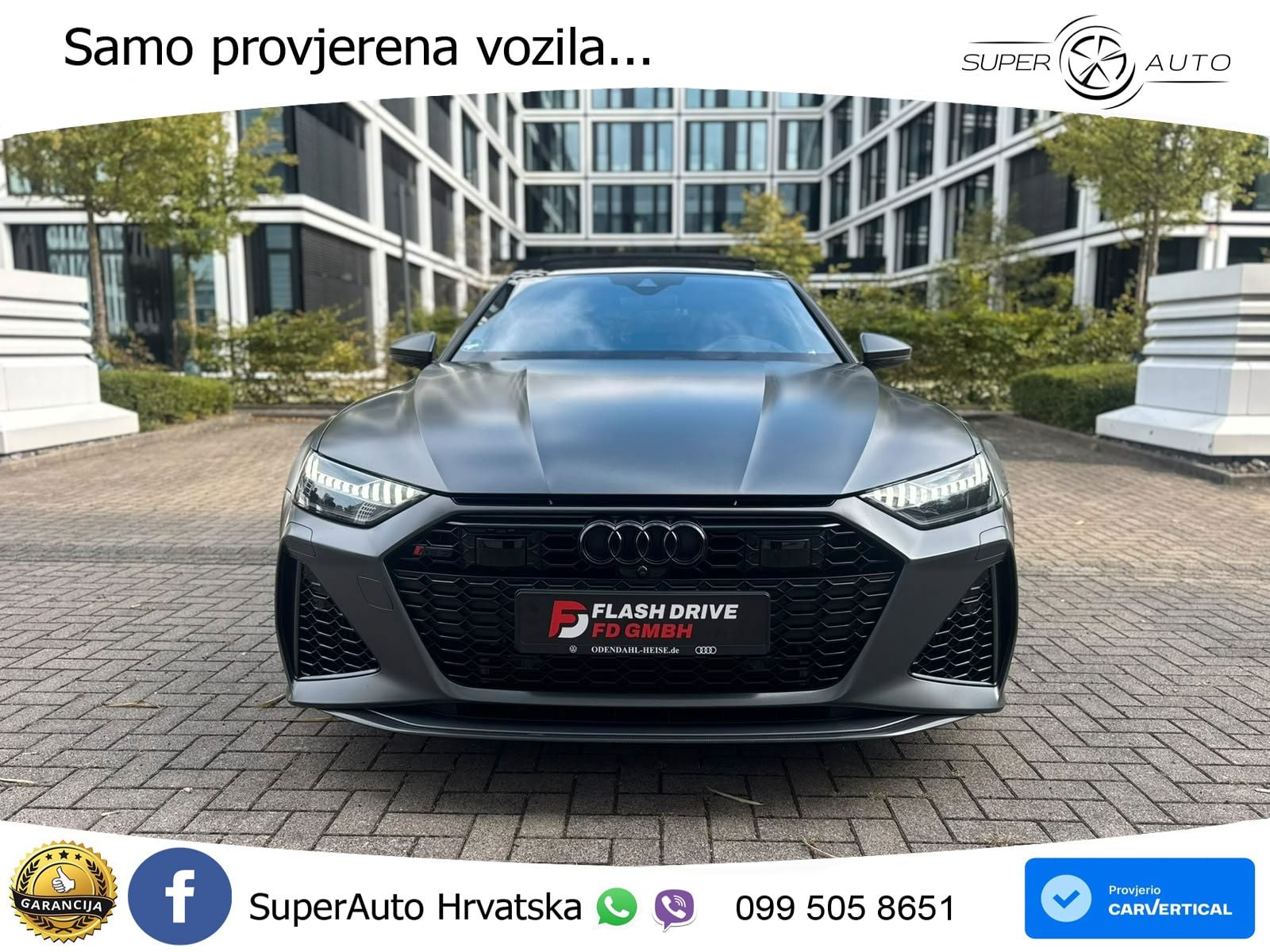 Audi RS7 4.0 TFSI V8 (600 KS) quattro tiptronic ACC+HEAD+4xGR SJED+360+PANO
