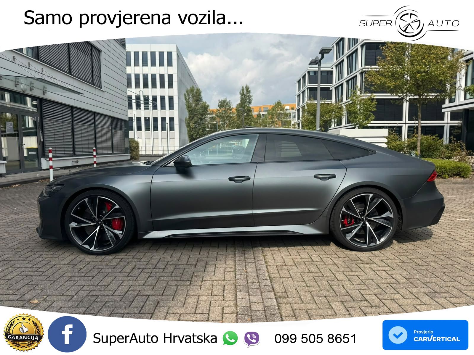 Audi RS7 4.0 TFSI V8 (600 KS) quattro tiptronic ACC+HEAD+4xGR SJED+360+PANO