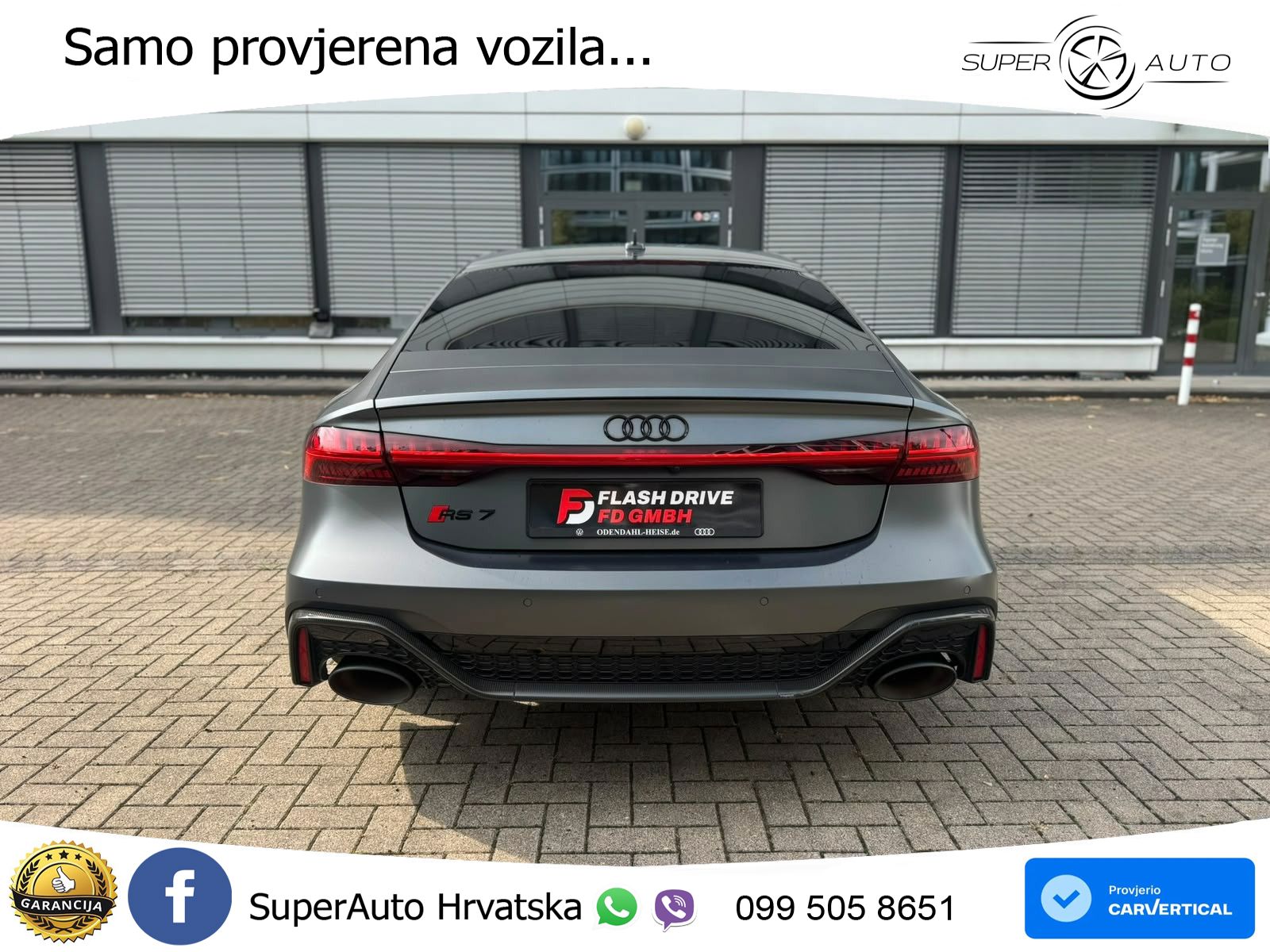 Audi RS7 4.0 TFSI V8 (600 KS) quattro tiptronic ACC+HEAD+4xGR SJED+360+PANO
