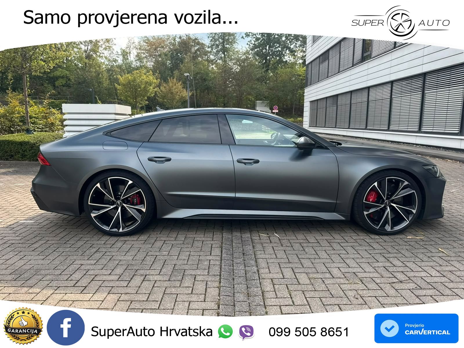 Audi RS7 4.0 TFSI V8 (600 KS) quattro tiptronic ACC+HEAD+4xGR SJED+360+PANO