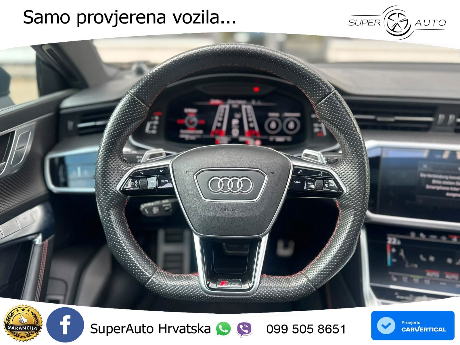 Audi RS7 4.0 TFSI V8 (600 KS) quattro tiptronic ACC+HEAD+4xGR SJED+360+PANO