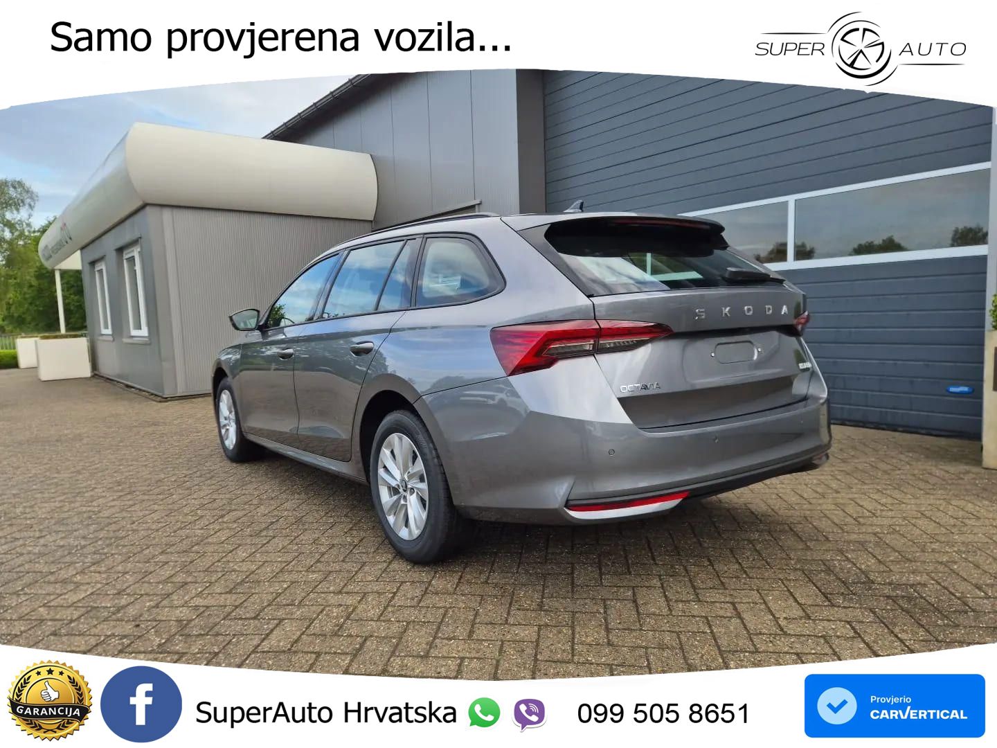Škoda Octavia Combi 1.5 TSI (150 KS) DSG LED+GR SJED+ACC