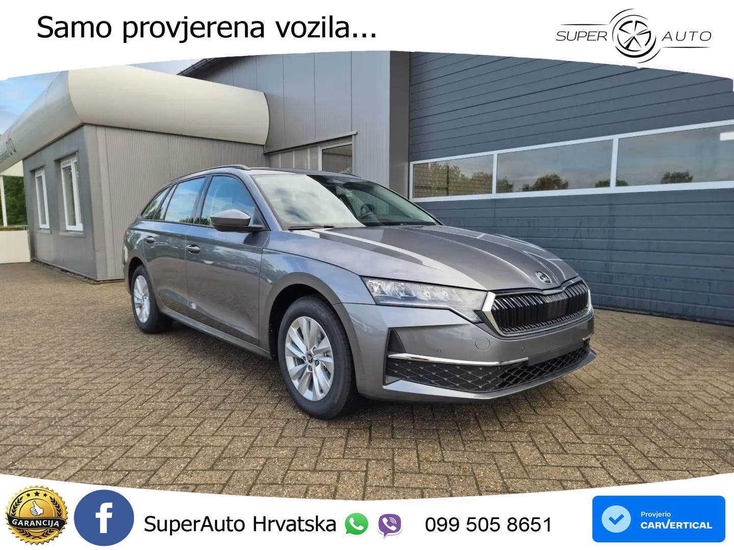 Škoda Octavia Combi 1.5 TSI (150 KS) DSG LED+GR SJED+ACC