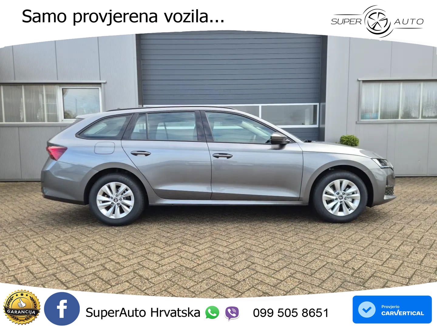 Škoda Octavia Combi 1.5 TSI (150 KS) DSG LED+GR SJED+ACC