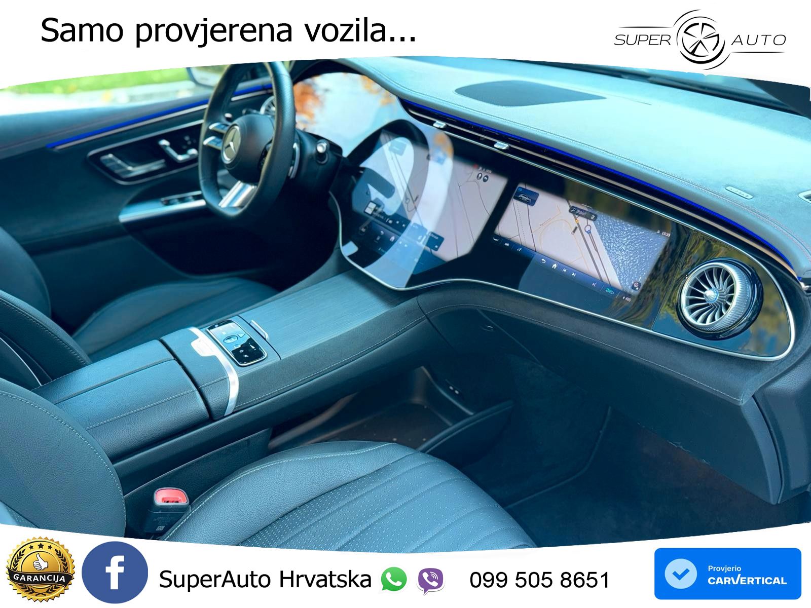 Mercedes EQE SUV 500 105 kWh (408 KS) 4MATIC AMG ZRAČNI+ACC+GR SJED+360+PANO