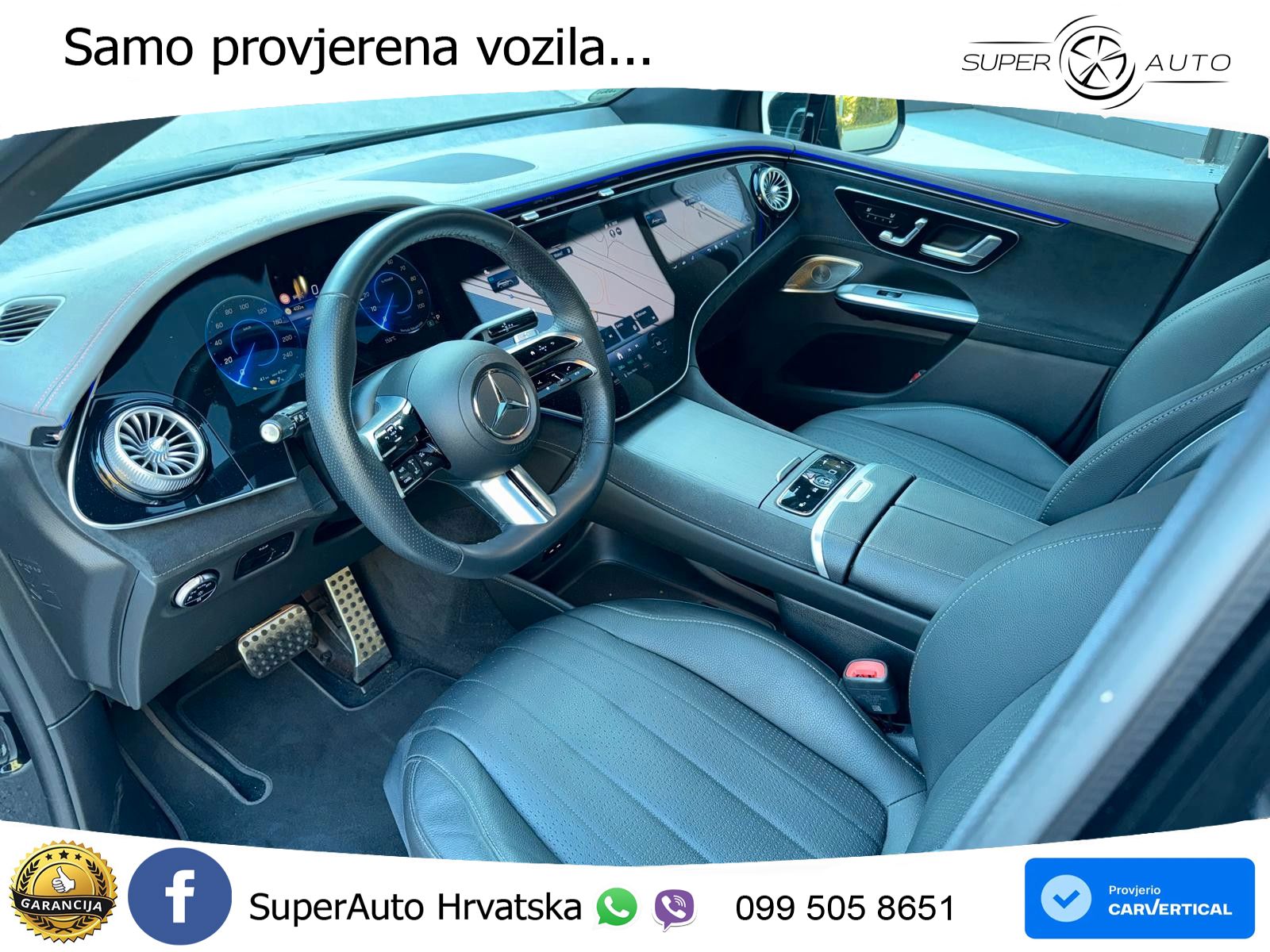 Mercedes EQE SUV 500 105 kWh (408 KS) 4MATIC AMG ZRAČNI+ACC+GR SJED+360+PANO