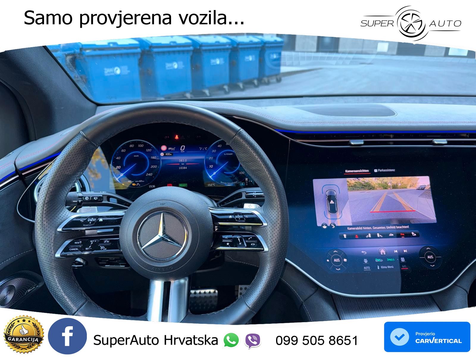 Mercedes EQE SUV 500 105 kWh (408 KS) 4MATIC AMG ZRAČNI+ACC+GR SJED+360+PANO