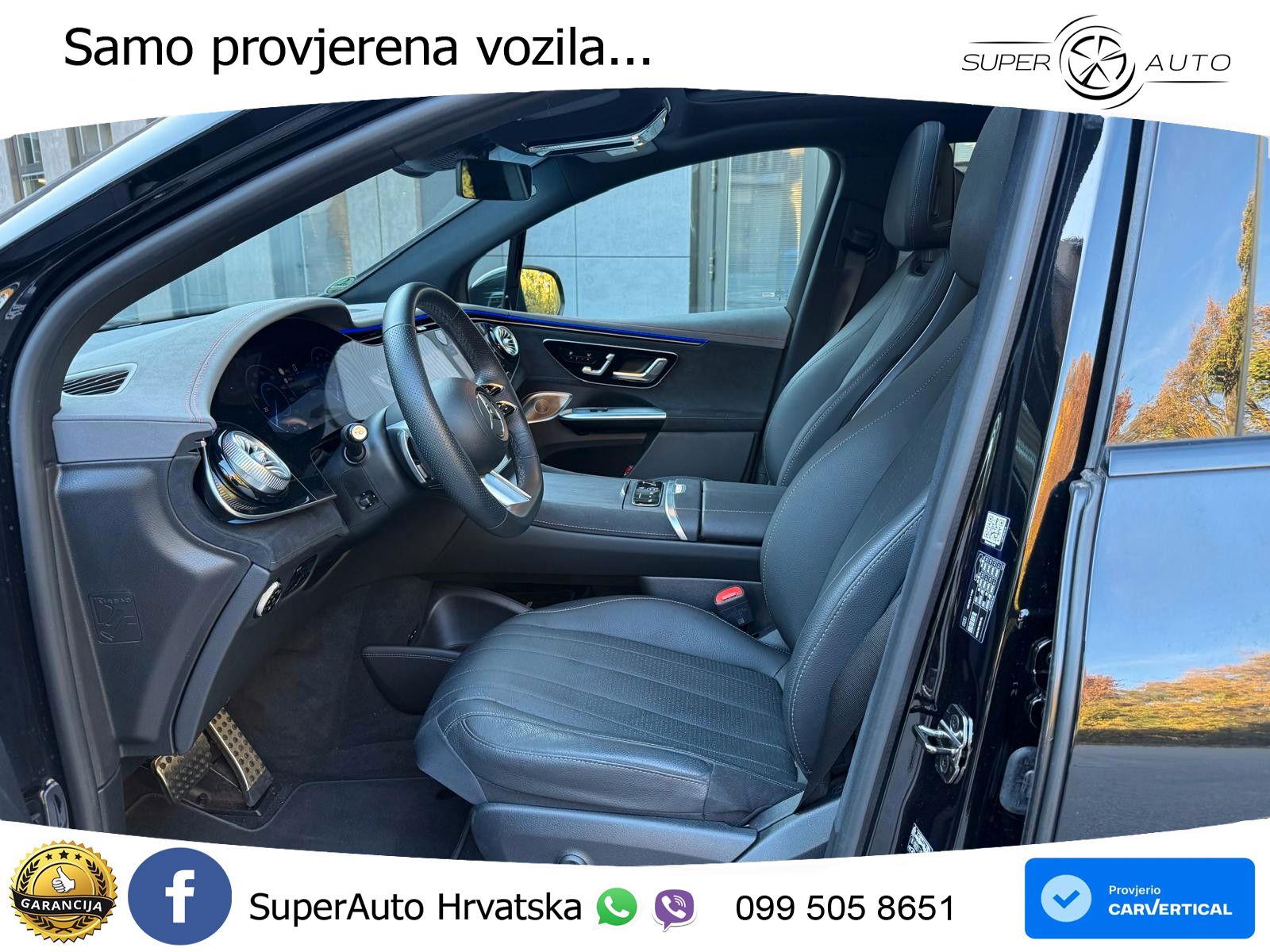 Mercedes EQE SUV 500 105 kWh (408 KS) 4MATIC AMG ZRAČNI+ACC+GR SJED+360+PANO