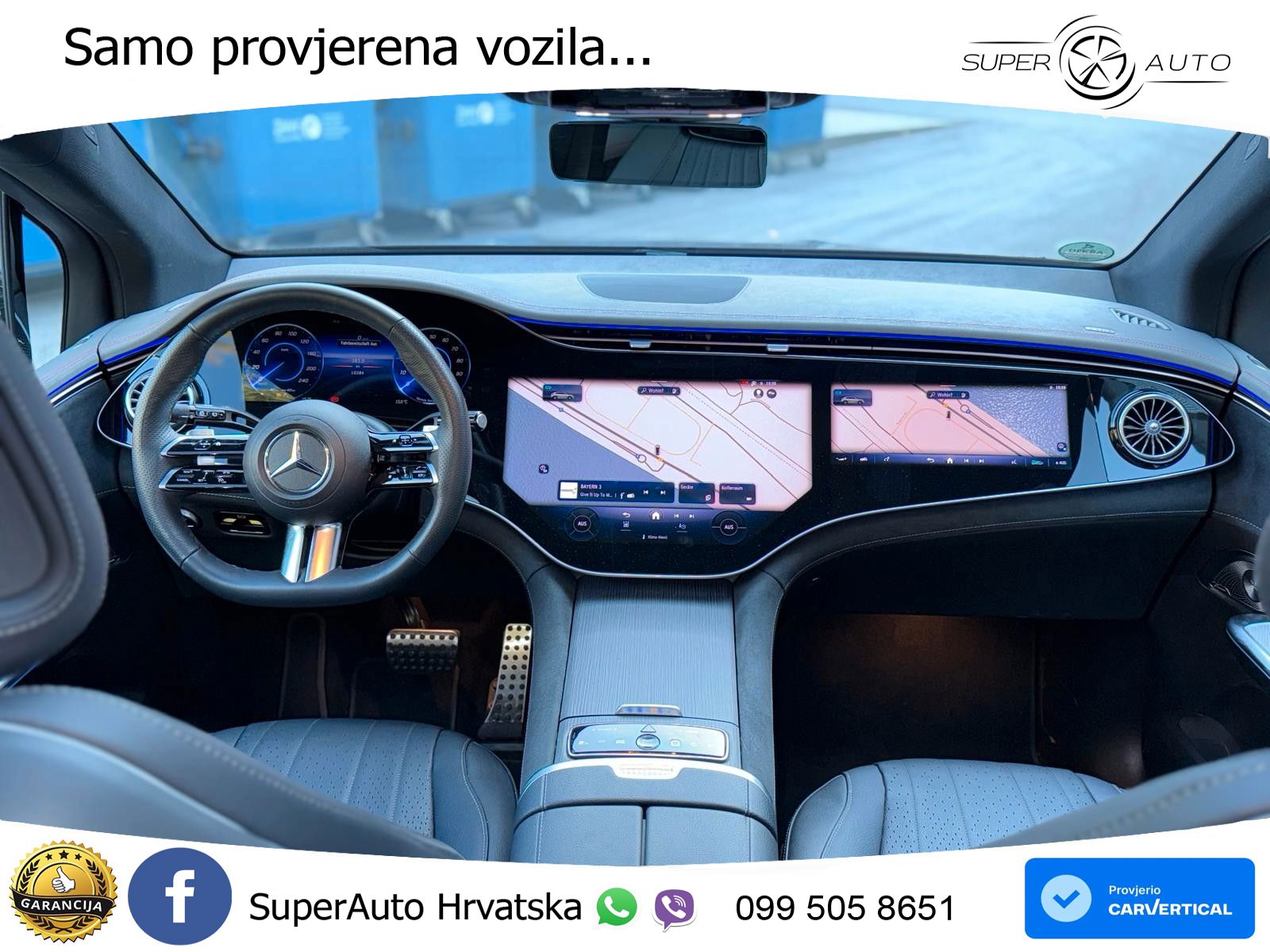 Mercedes EQE SUV 500 105 kWh (408 KS) 4MATIC AMG ZRAČNI+ACC+GR SJED+360+PANO