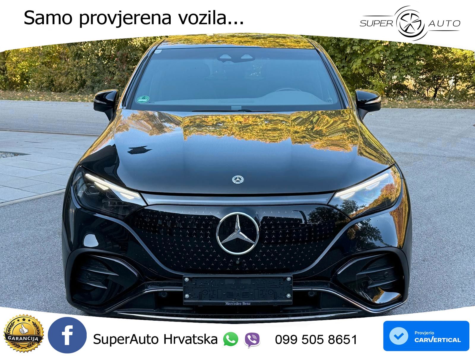 Mercedes EQE SUV 500 105 kWh (408 KS) 4MATIC AMG ZRAČNI+ACC+GR SJED+360+PANO