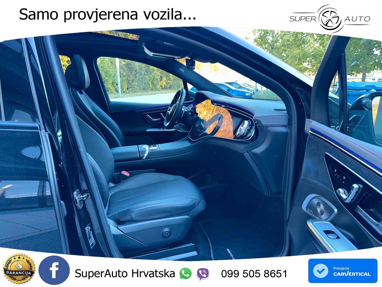Mercedes EQE SUV 500 105 kWh (408 KS) 4MATIC AMG ZRAČNI+ACC+GR SJED+360+PANO
