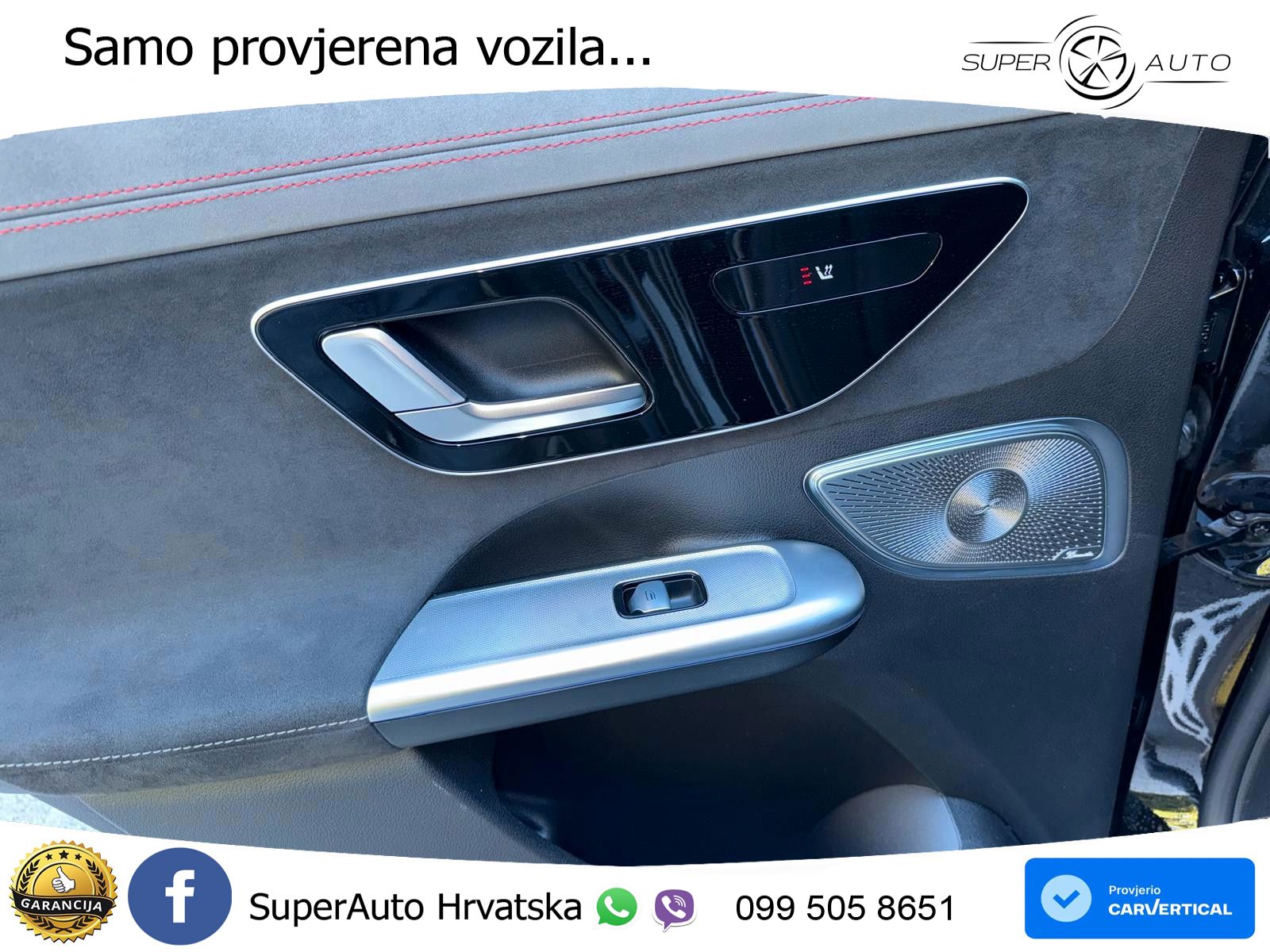 Mercedes EQE SUV 500 105 kWh (408 KS) 4MATIC AMG ZRAČNI+ACC+GR SJED+360+PANO