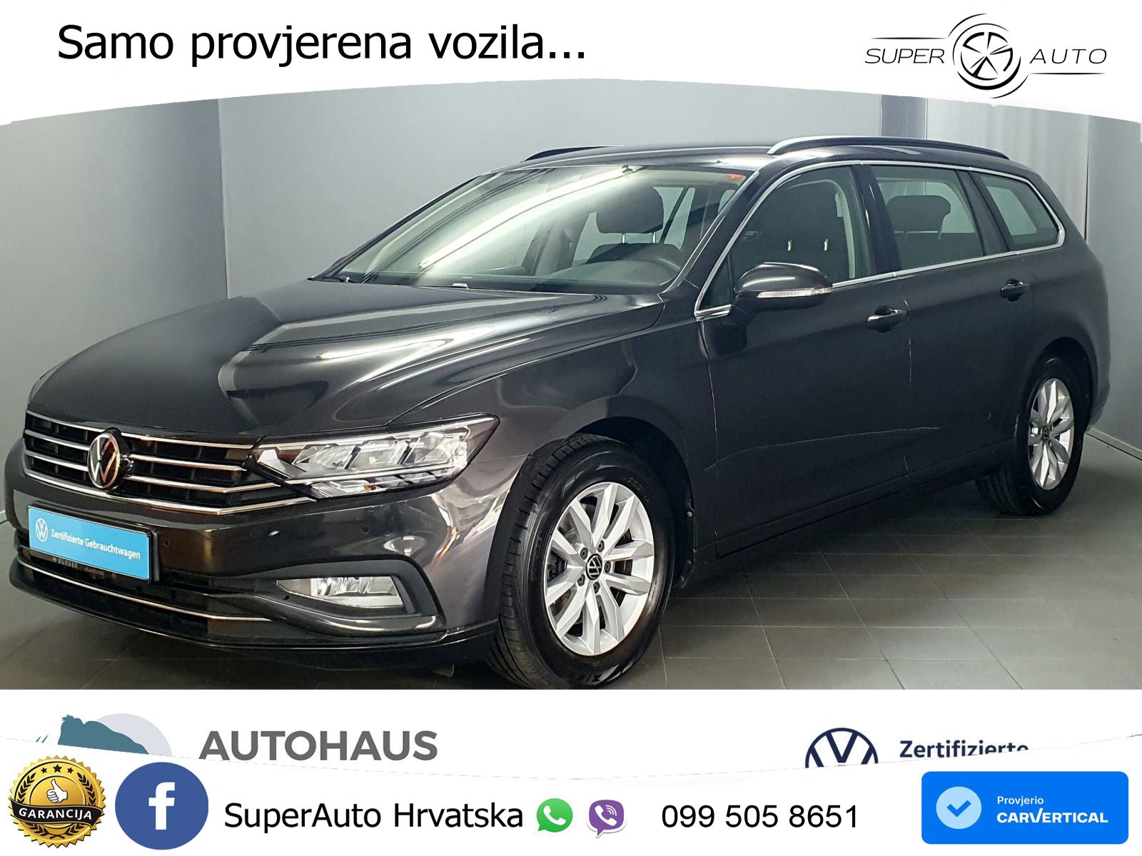 Volkswagen Passat Variant 2.0 TDI (150 KS) DSG Business LED+GR SJED+ACC