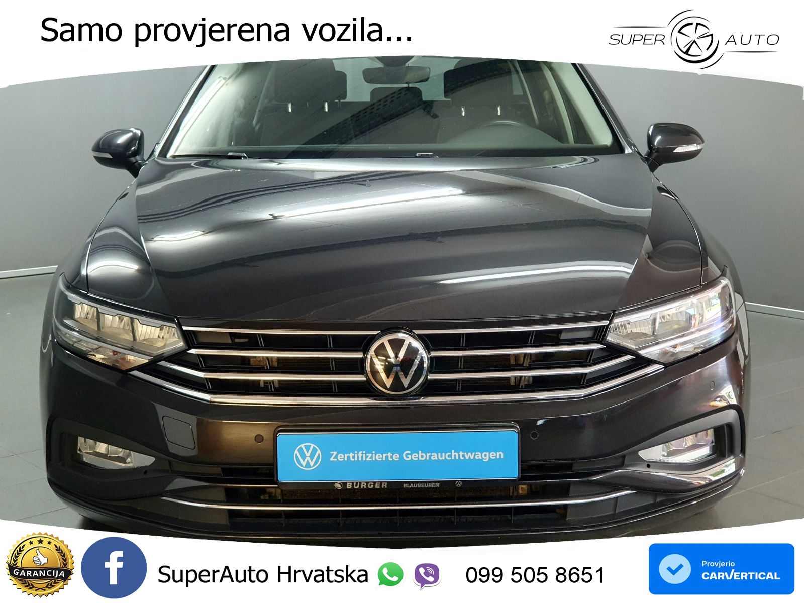 Volkswagen Passat Variant 2.0 TDI (150 KS) DSG Business LED+GR SJED+ACC