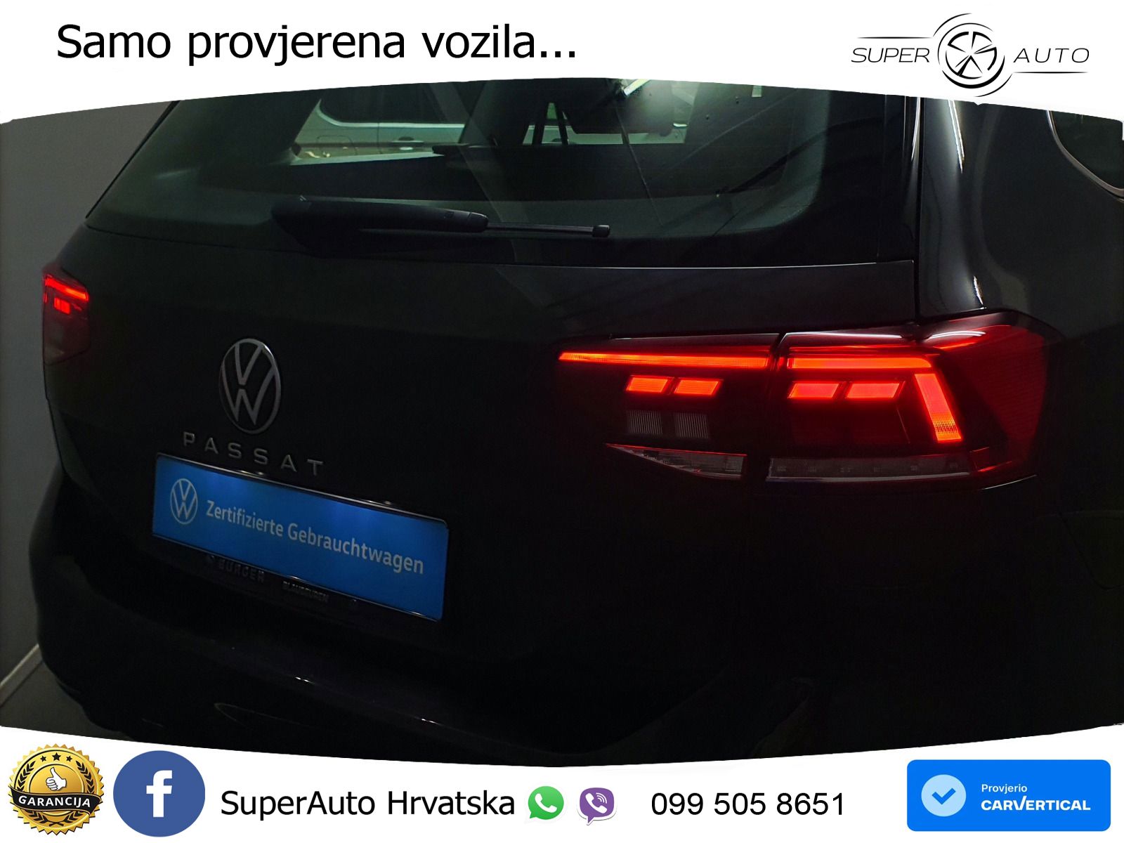 Volkswagen Passat Variant 2.0 TDI (150 KS) DSG Business LED+GR SJED+ACC