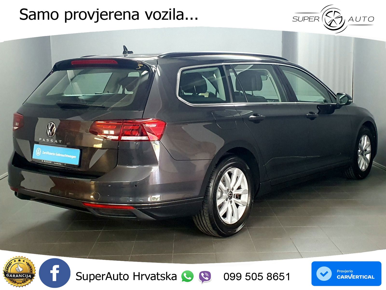 Volkswagen Passat Variant 2.0 TDI (150 KS) DSG Business LED+GR SJED+ACC