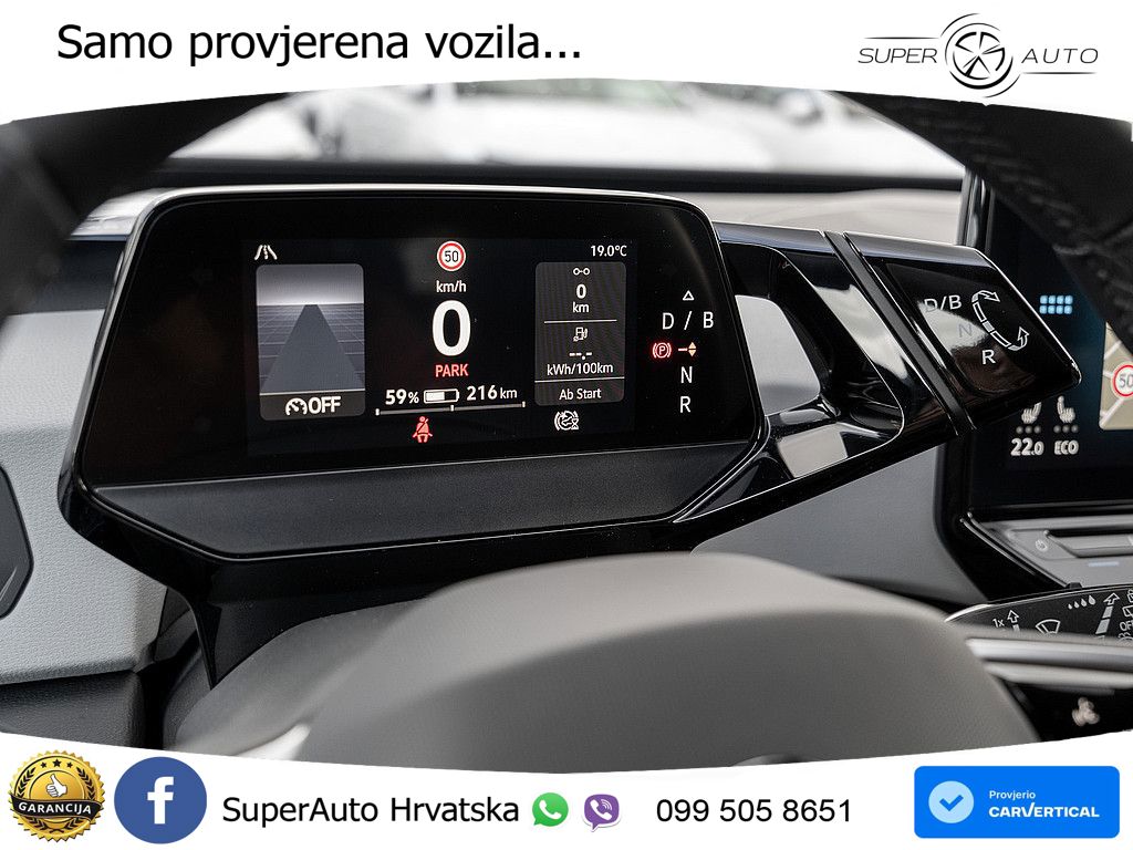 Volkswagen ID.3 Pro 62 kWh (204 KS) LED+GR SJED+ACC