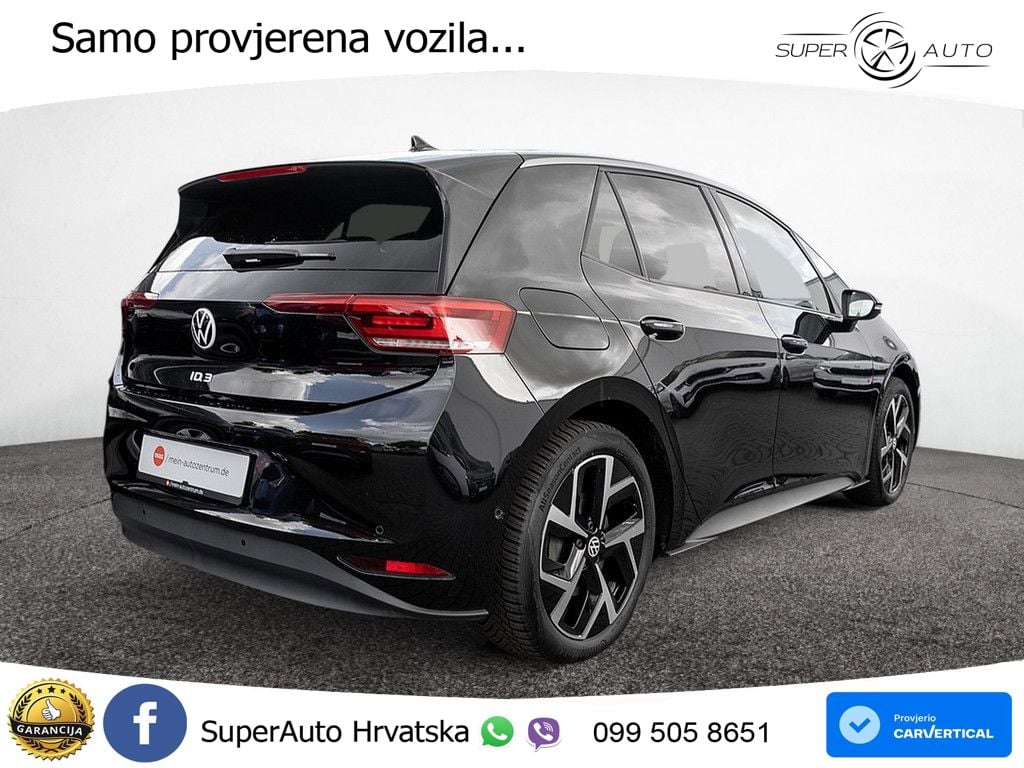 Volkswagen ID.3 Pro 62 kWh (204 KS) LED+GR SJED+ACC
