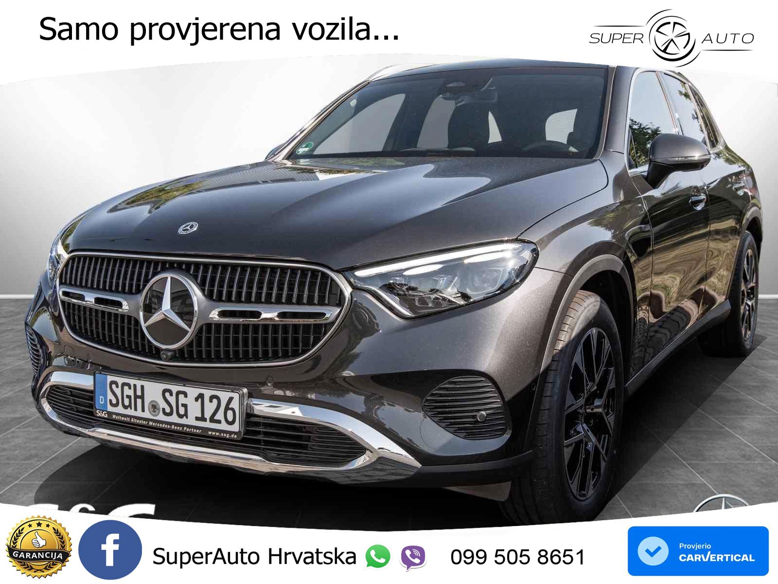 Mercedes GLC 200d (163 KS) 4MATIC 9G-TRONIC Avantgarde LED+GR SJED+ACC