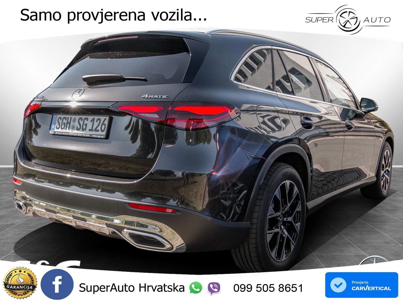 Mercedes GLC 200d (163 KS) 4MATIC 9G-TRONIC Avantgarde LED+GR SJED+ACC