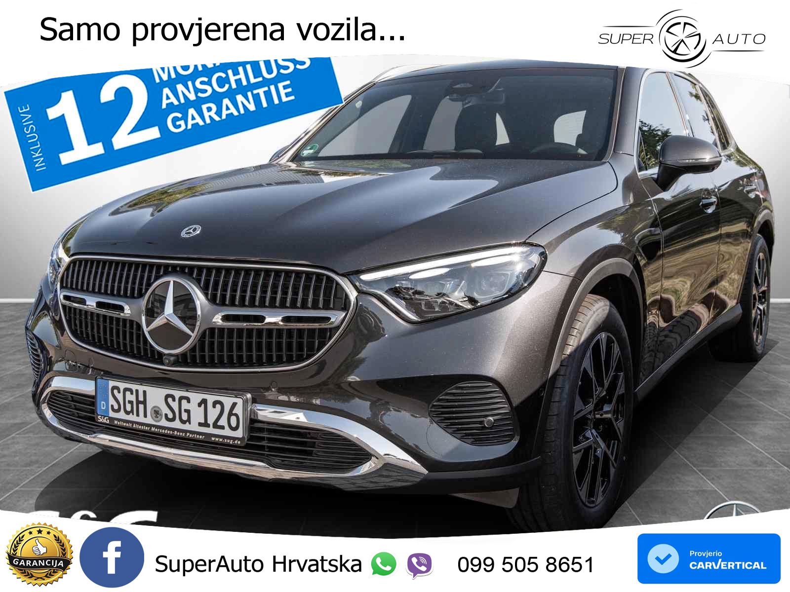 Mercedes GLC 200d (163 KS) 4MATIC 9G-TRONIC Avantgarde LED+GR SJED+ACC