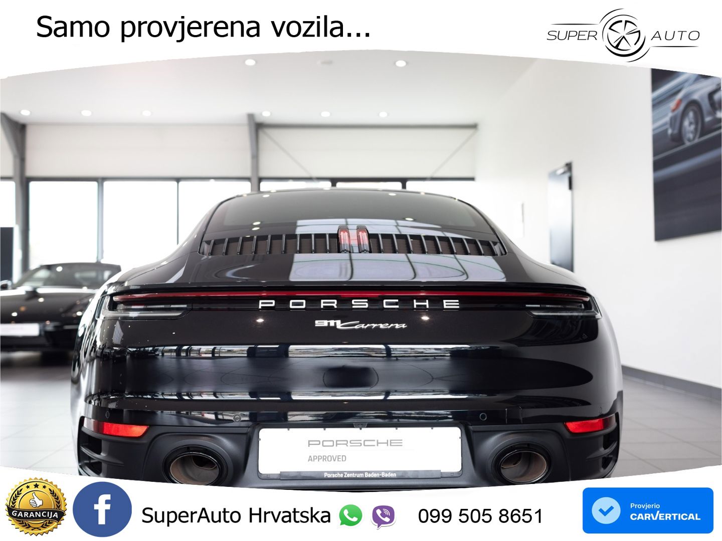 Porsche 911 Carrera 3.0 (385 KS) PDK LED+GR SJED+ACC