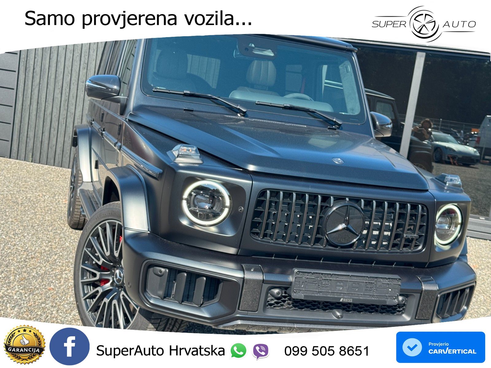 Mercedes AMG G 63 Long V8 (585 KS) 4MATIC 9G-TRONIC AMG SPEEDSHIFT TCT ZRAČNI+ACC+4xGR SJED+KAM